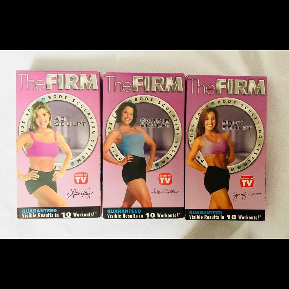 The Firm Sculpting System Vhs Tapes